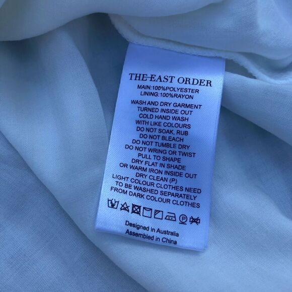 The East Order x Revolve Chance Smocked Fit and Flare Mini Dress Women’s X-Small - Picture 5 of 15